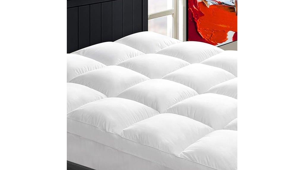 queen sized back pain topper