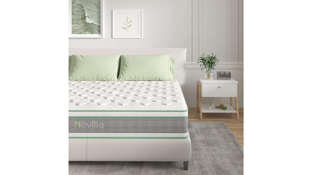 queen sized hybrid mattress