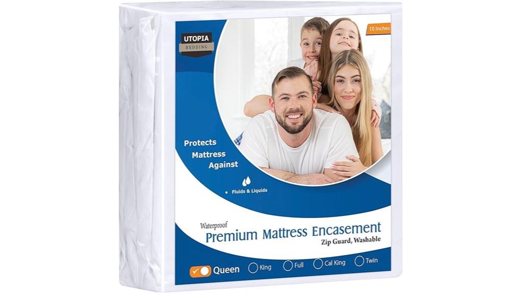 queen zippered dust mite proof