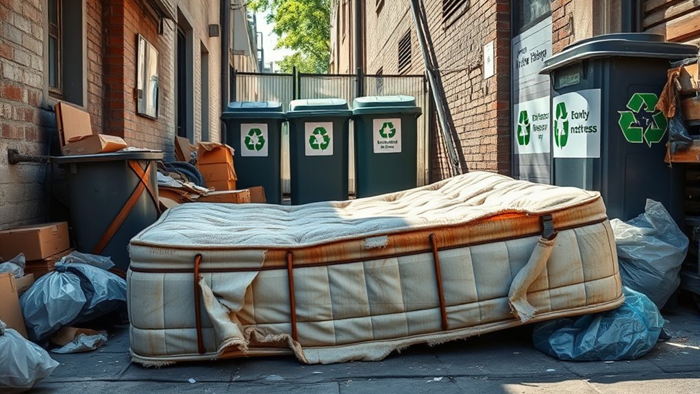recycle or dispose mattress