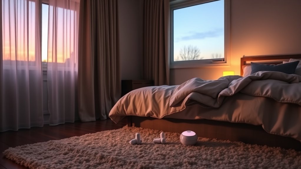 reduce bedroom noise distractions
