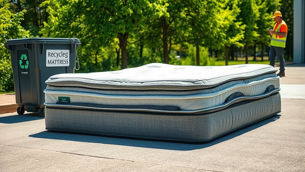 responsible mattress disposal and recycling