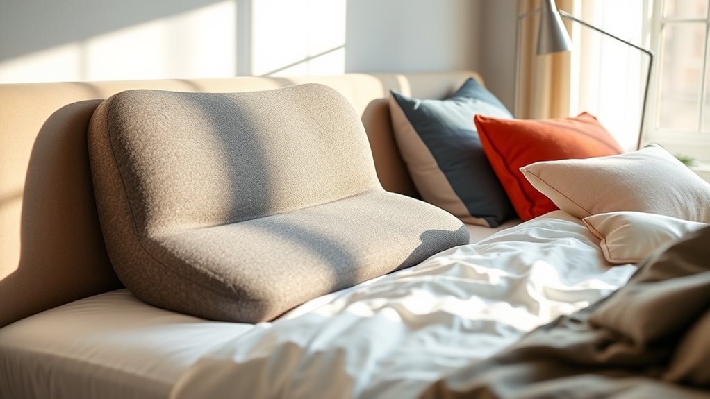 selecting bed lumbar cushions