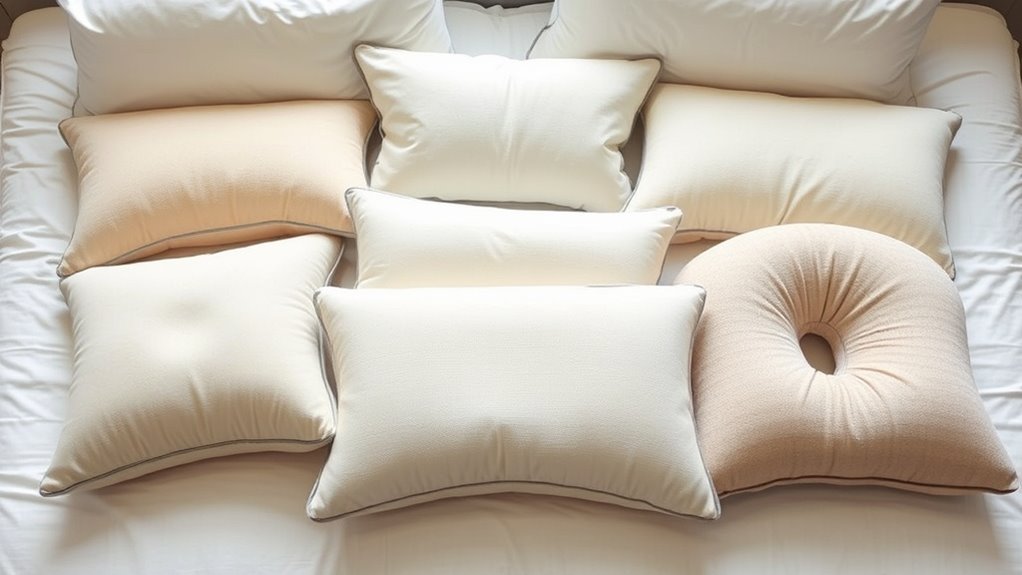 selecting comfortable body pillow shapes