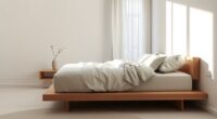 simple serene sleep space