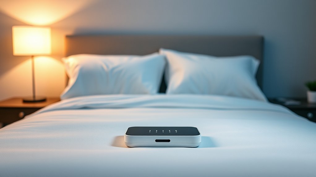 smart bed sensors monitor breathing