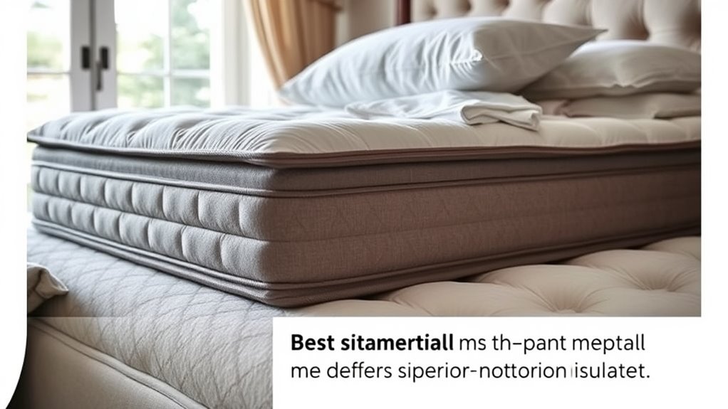 thicker mattresses absorb motion