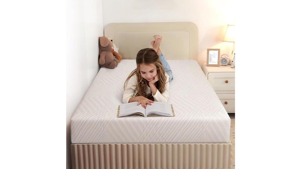 twin 8 inch memory foam