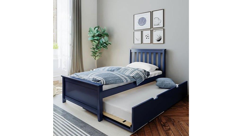 twin bed with trundle