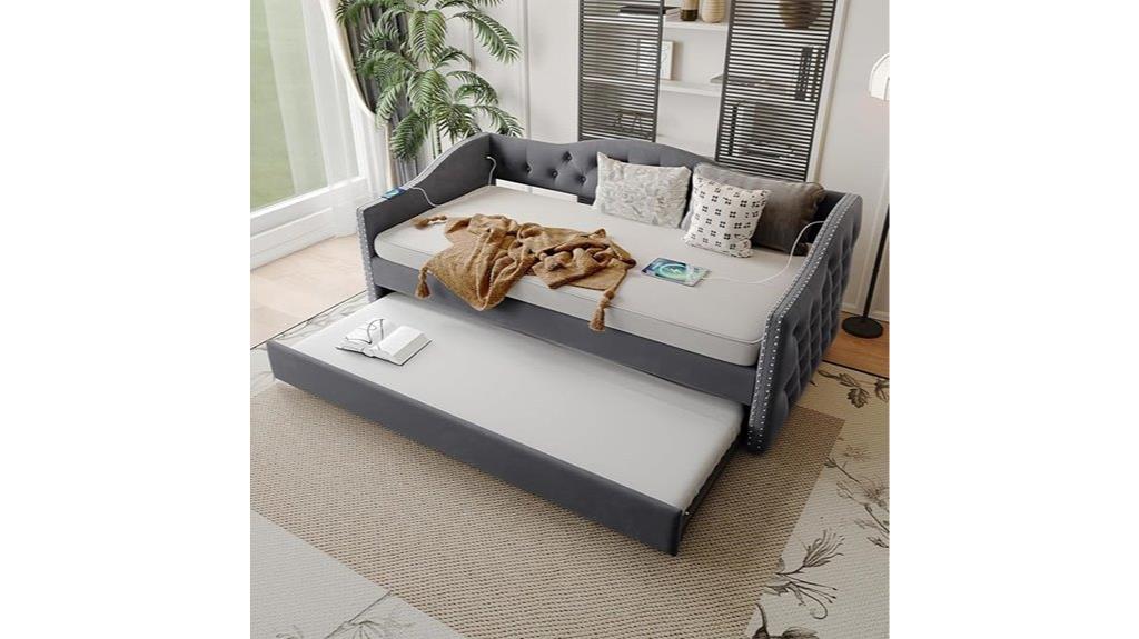 twin daybed with trundle