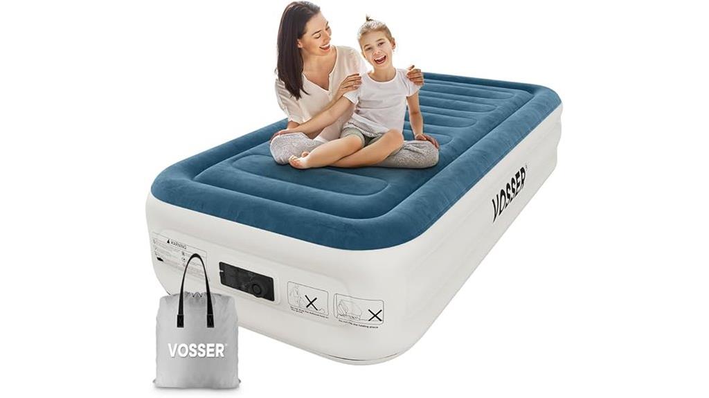 twin sized inflatable mattress