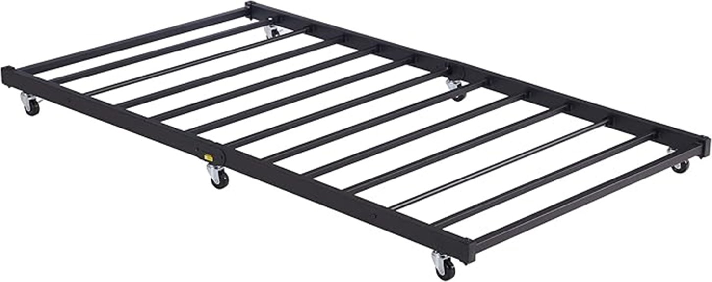 twin trundle bed frame