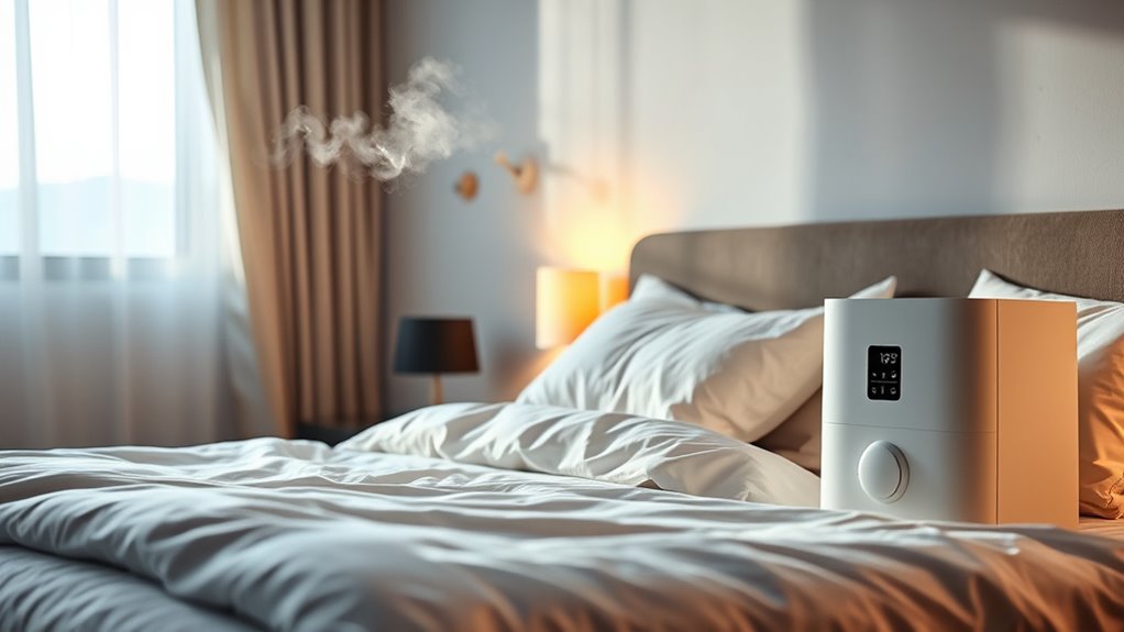 use humidifier for comfort