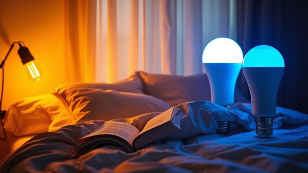 warm indirect adjustable lighting