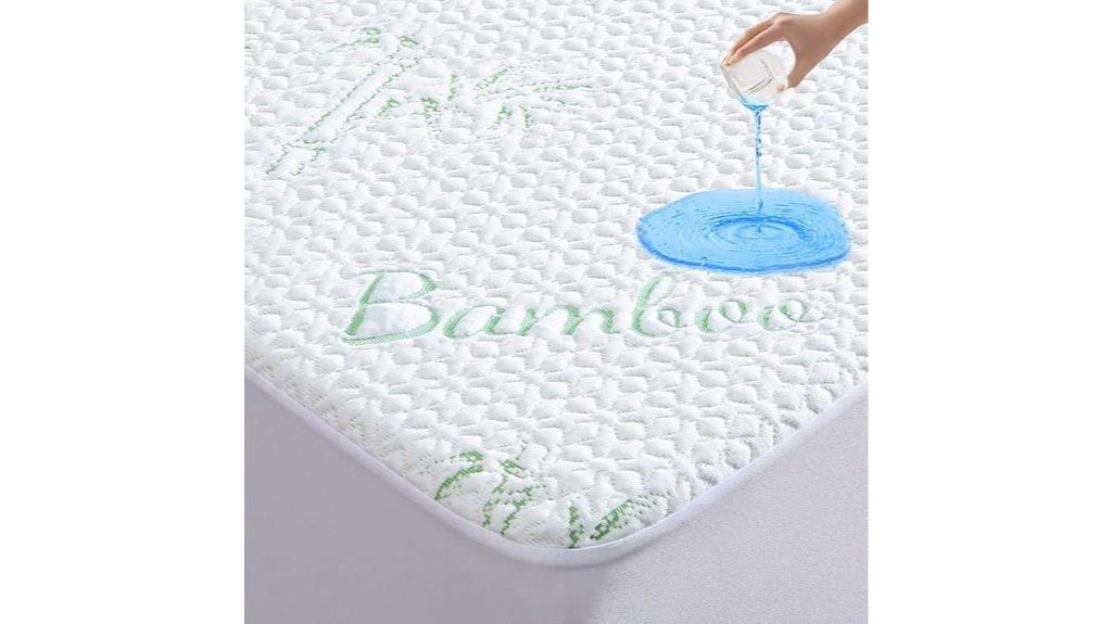 waterproof bamboo mattress protector