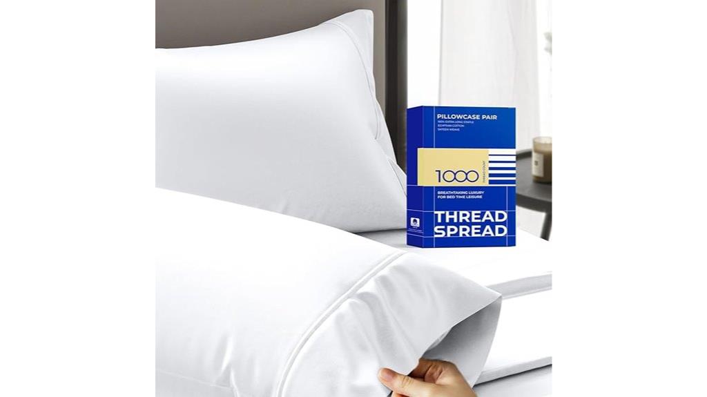 100 egyptian cotton thread spread