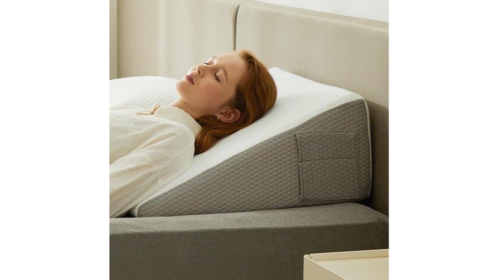 10 inch reflux wedge pillow