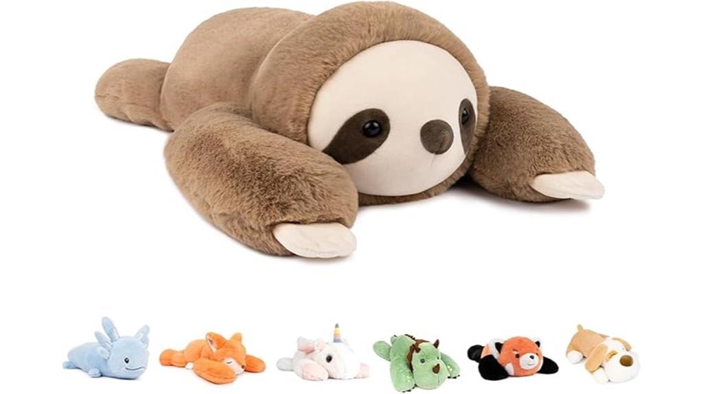 20 pound sloth plush