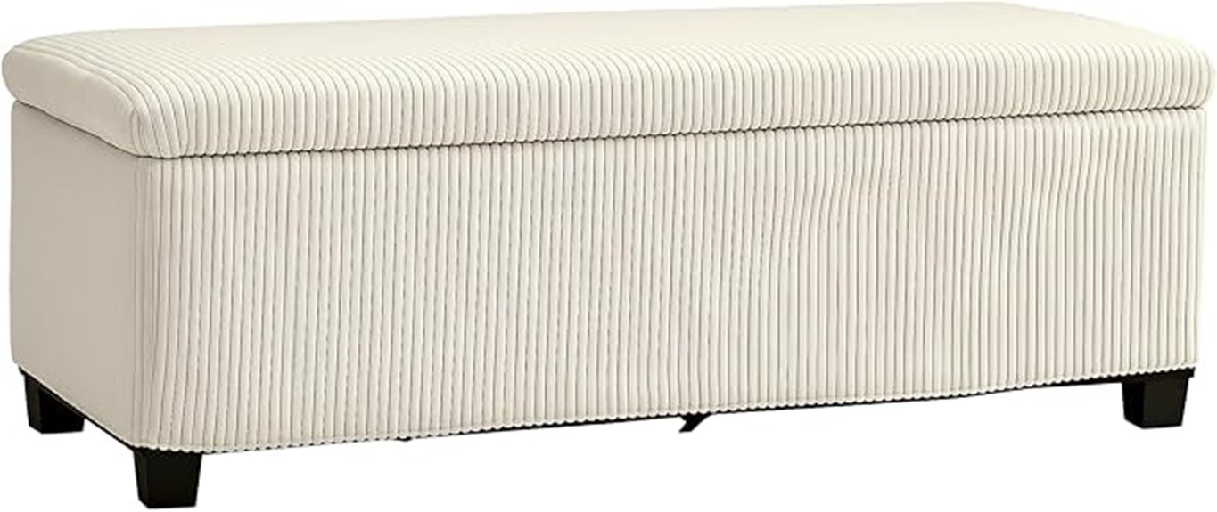 44 inch storage bench