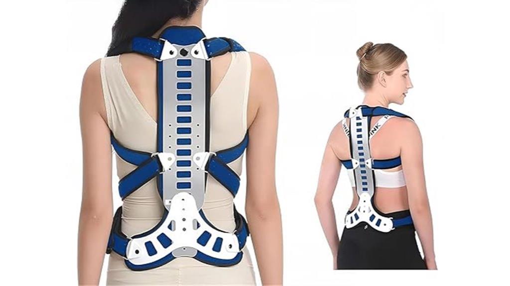 adjustable back posture support