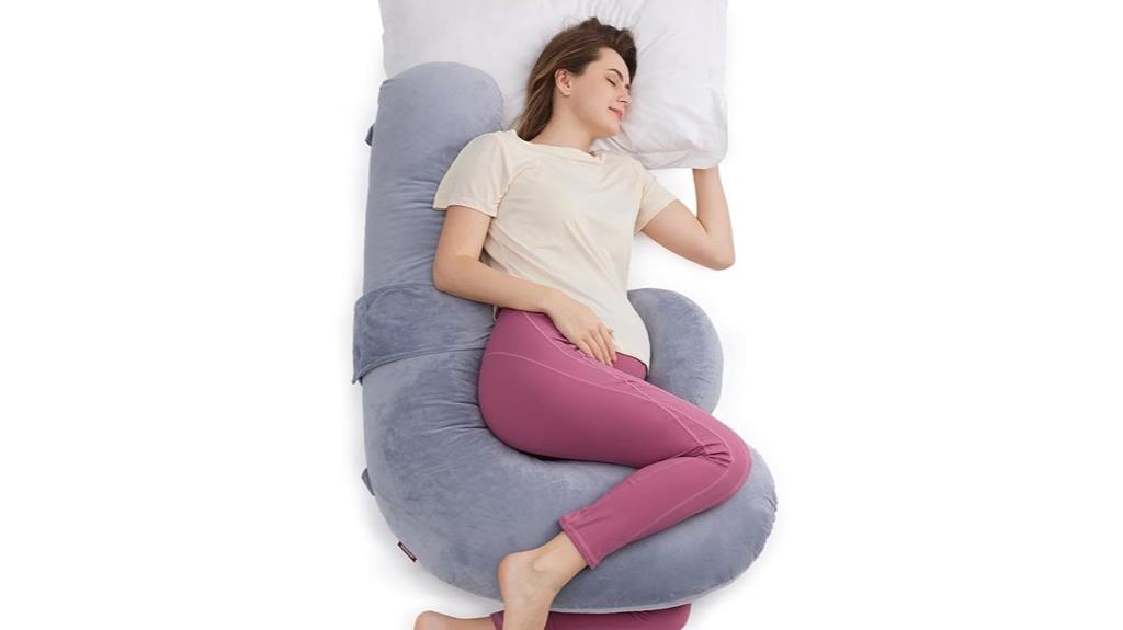 adjustable f shaped sleep pillow