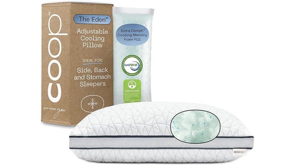adjustable king size pillow