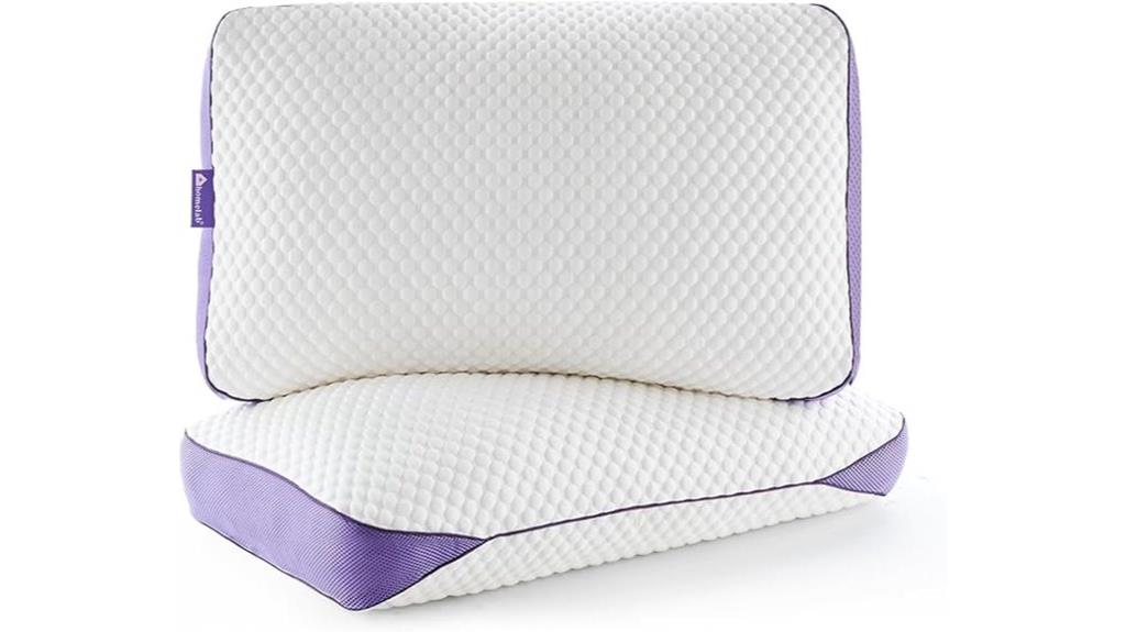 adjustable memory foam pillows
