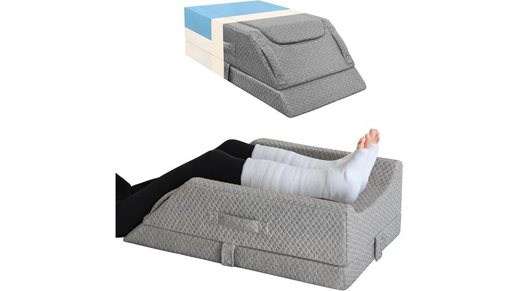 adjustable pillow for swelling