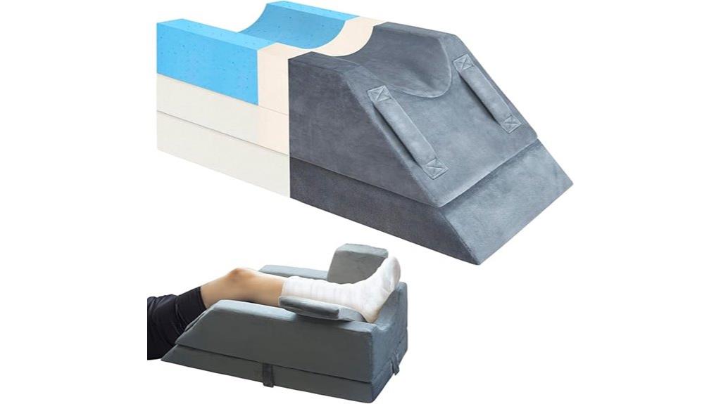 adjustable post surgery leg pillow