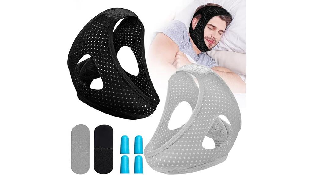 adjustable sleep chin straps