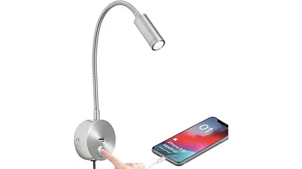 adjustable wall mounted lamp