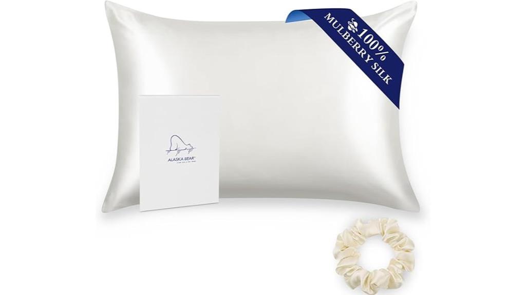 alaska bear ivory pillowcase