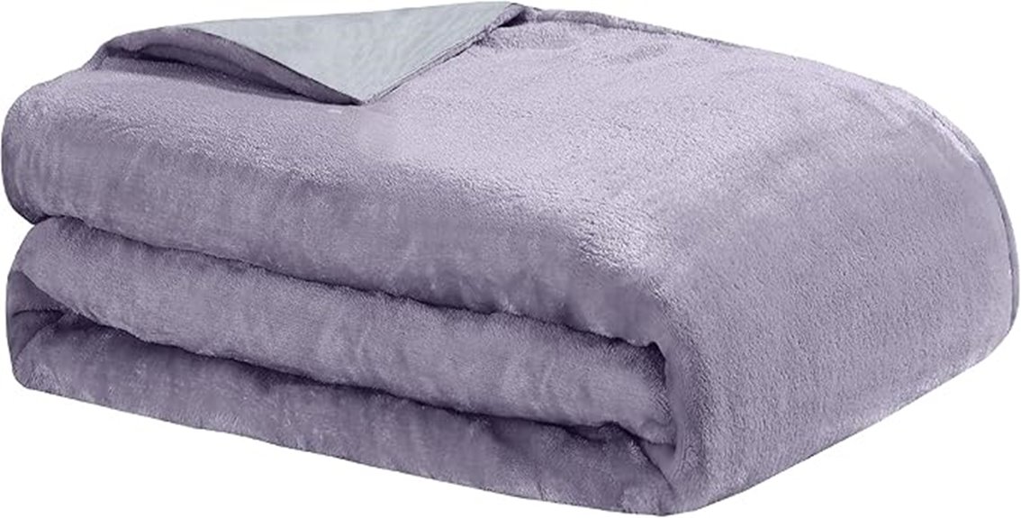 amethyst quartz cooling blanket
