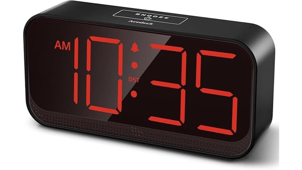 battery powered digital alarm