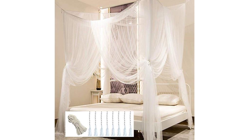 bed mosquito net canopy