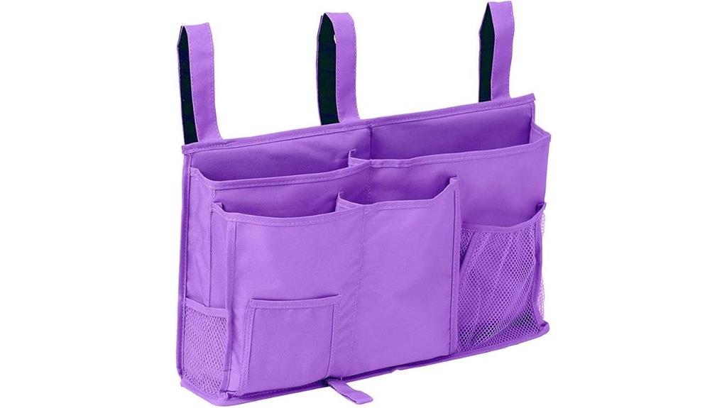 bed rail pocket organizer