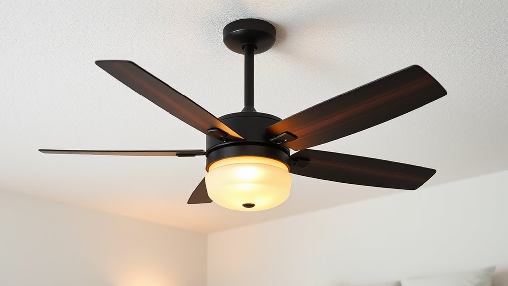 bedroom ceiling fan considerations