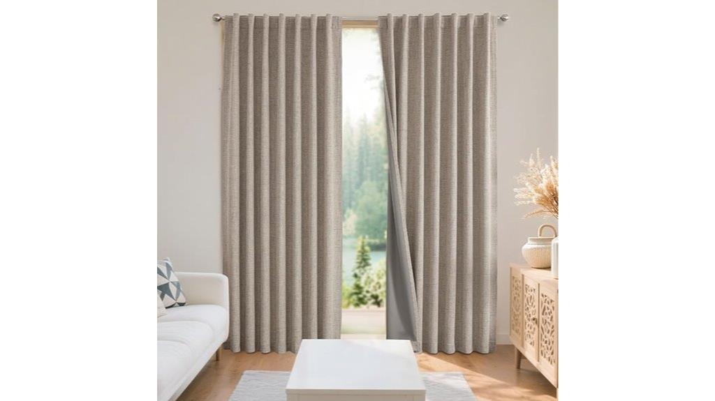 blackout bedroom curtain