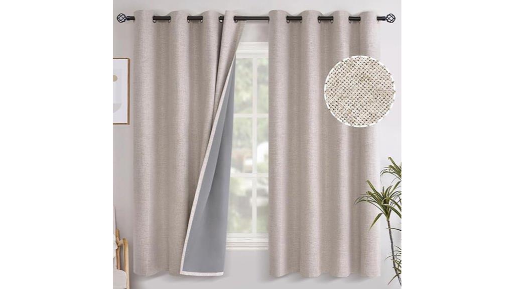 blackout bedroom curtain length