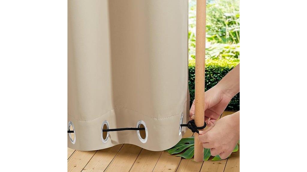 blackout patio curtain panels