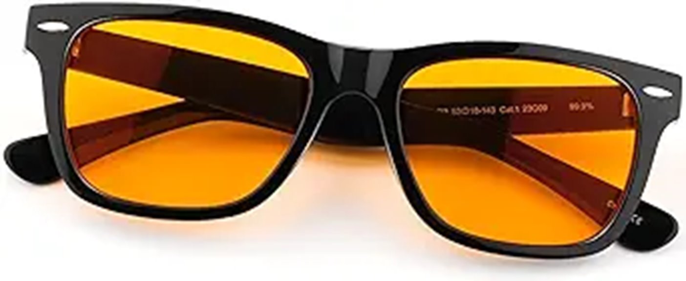 blue light sleep glasses