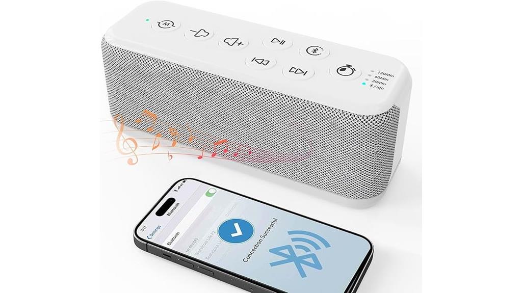 bluetooth rechargeable sound machine