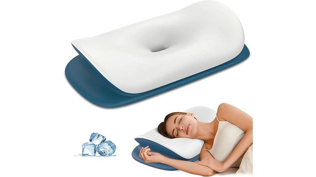 breathable cervical neck pillow