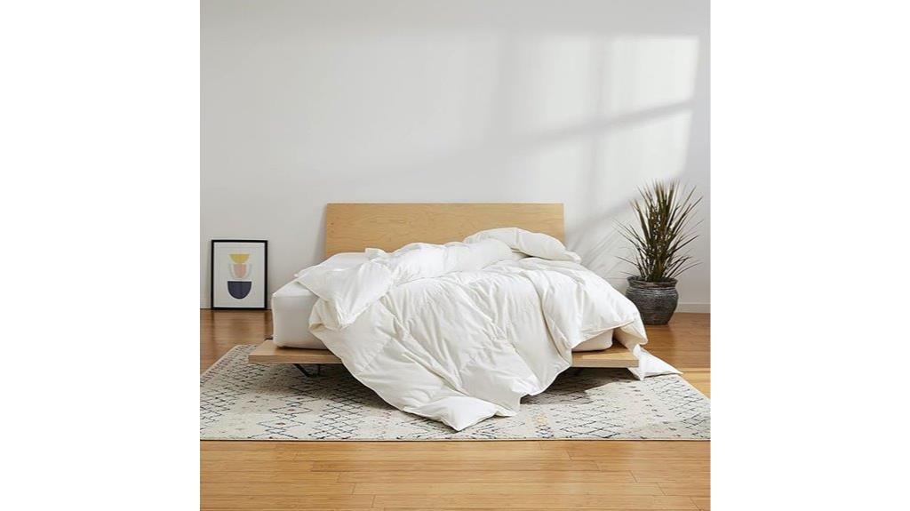brooklinen down comforter queen