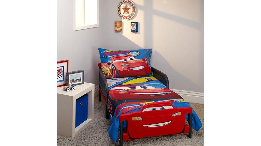 cars themed toddler bedding