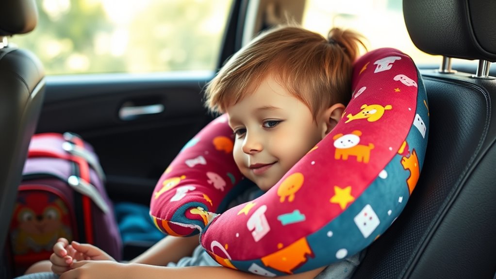 child friendly travel neck support