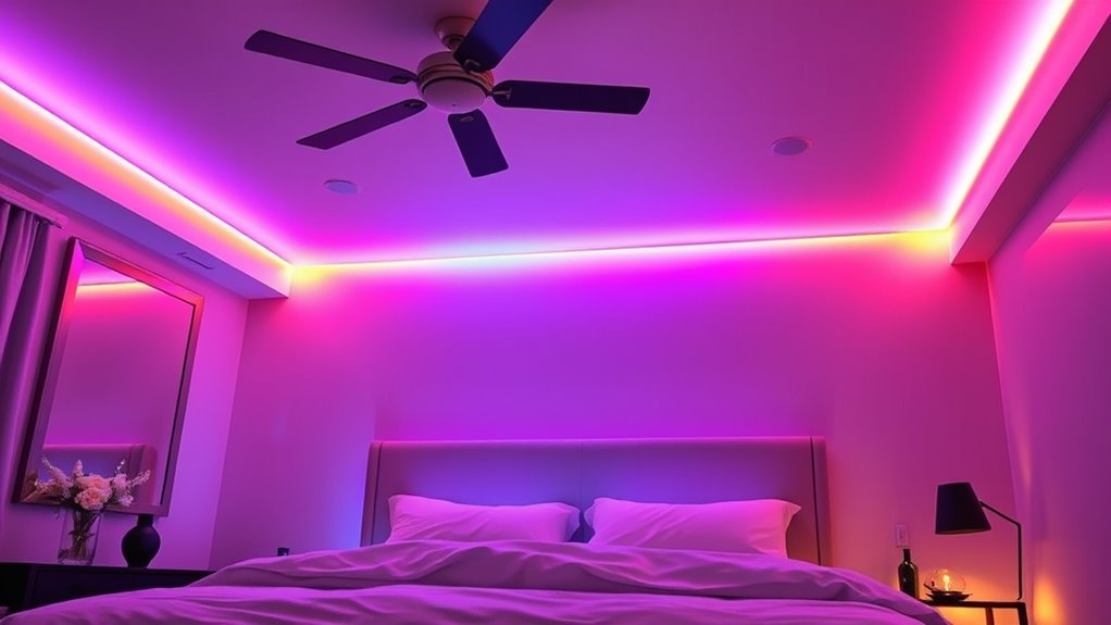 choosing ideal bedroom led strips