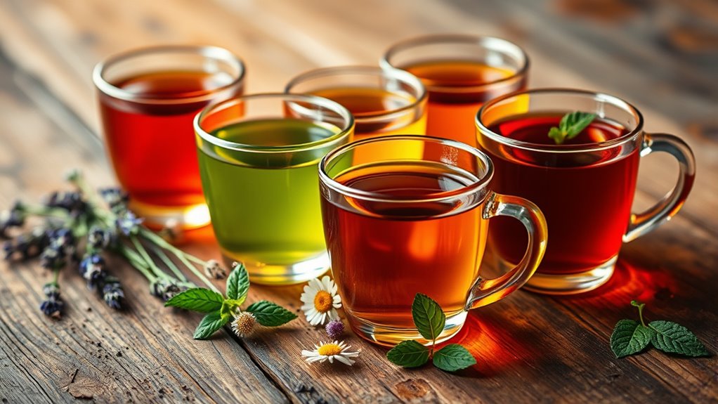 choosing relaxing herbal teas