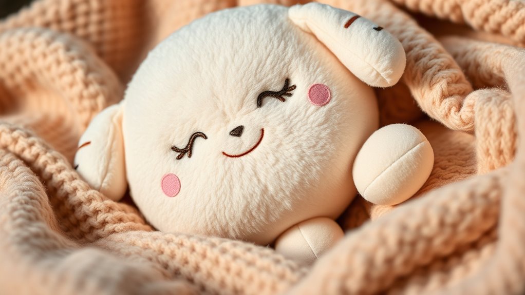 choosing safe weighted plush toys