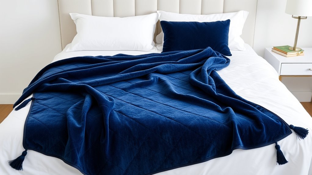choosing stylish bed throws
